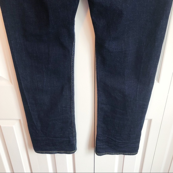 Five Four Dark Wash Blue Denim Relaxed Straight Jeans 38 - Picture 16 of 16